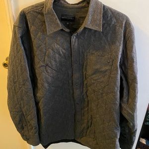 Men’s Banana Republic Charcoal Grey Quilted Jacket